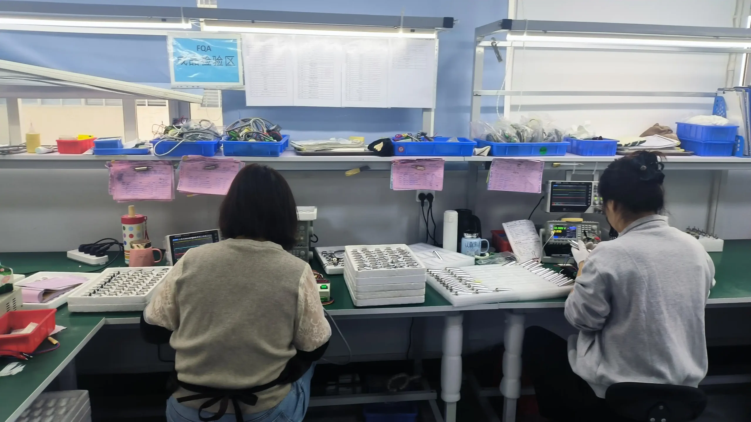 Dental motor testing and quality inspection for OEM applications