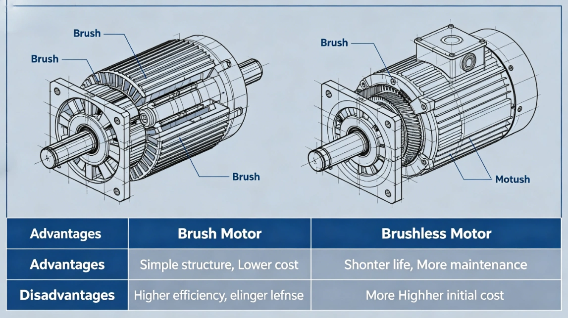 Brushed vs. Brushless Motors Dental motor testing and quality inspection for OEM applications