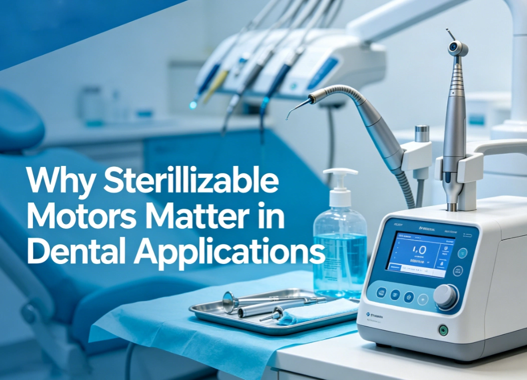 Why Sterilizable Motors Matter in Dental Applications